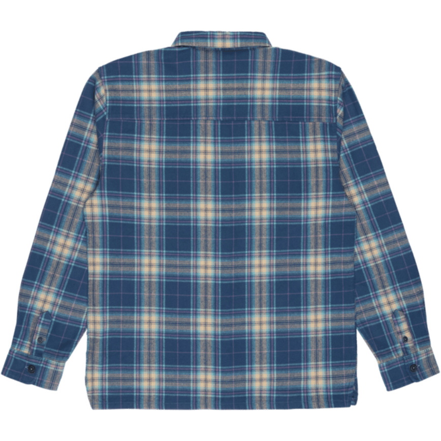 2026 Billabong Mens Offshore Flannel Shirt EBYWT03033 - Dark Denim